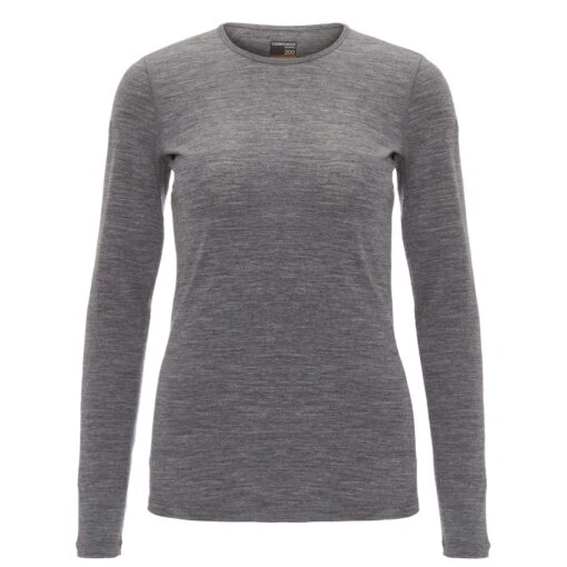 Icebreaker W 200 OASIS LS CREWE Damen - Funktionsshirt