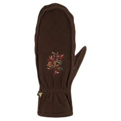 Women's Embroidered Moc Mitt - Handschuhe