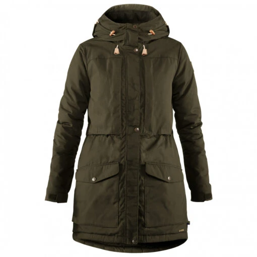 FJÄLLRÄVEN Women's Singi Wool Padded Parka - Mantel